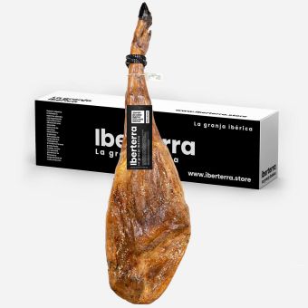 Jamón de cebo ibérico 50% raza Iberterra 