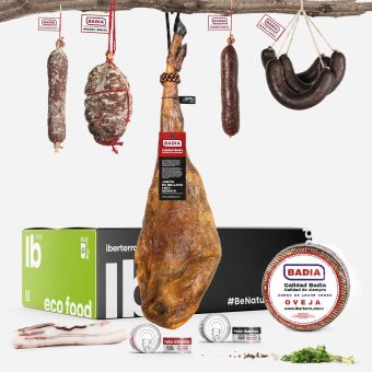 Lote Jamon de bellota 100% ibérico Badia 
