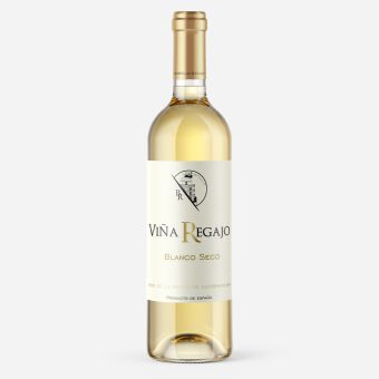 Vino blanco seco Regajo