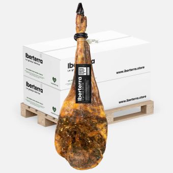 Paleta de cebo ibérica 50% raza Iberterra Hostelería