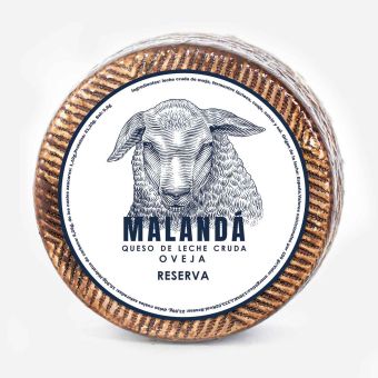 Queso de oveja leche cruda Malandá Reserva